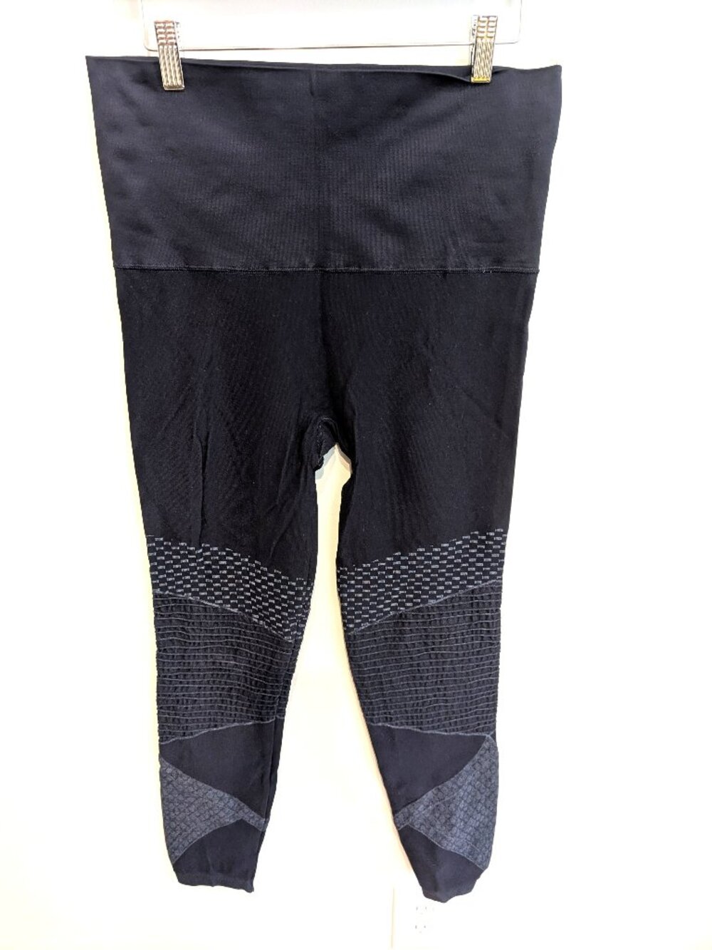 Spanx Look at Me Now Seamless Moto Leggings in Jean/Navy | Size XL